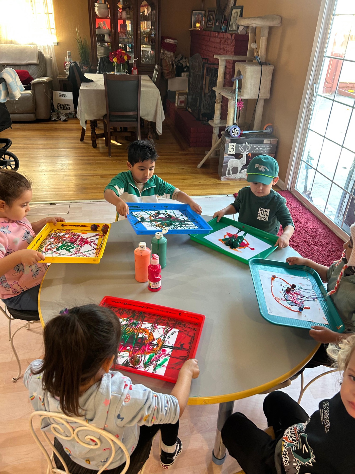 Home daycare learning area at Little Explorer Family Childcare in San Jose