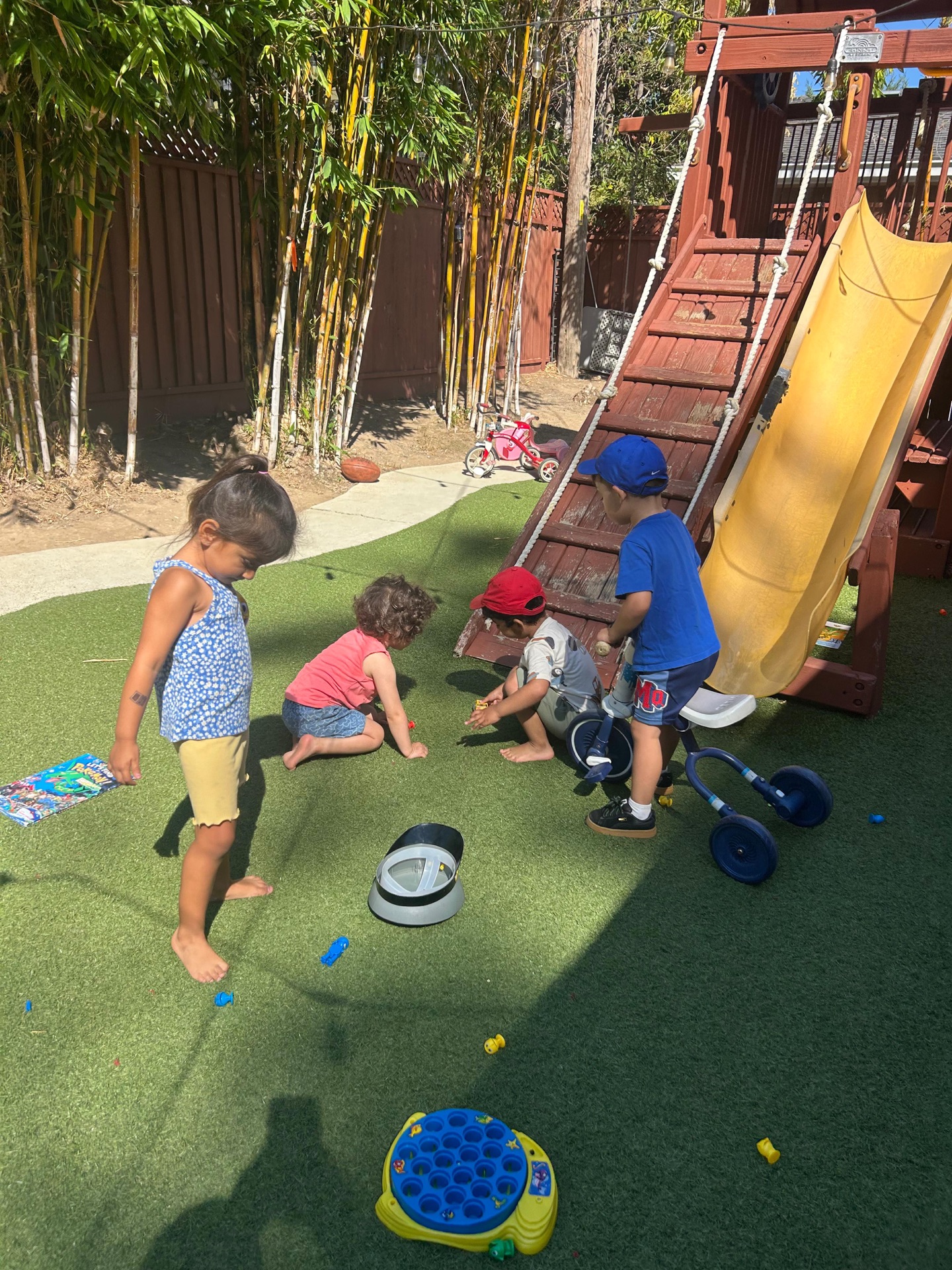 Indoor play space at Little Explorer Family Childcare in San Jose
