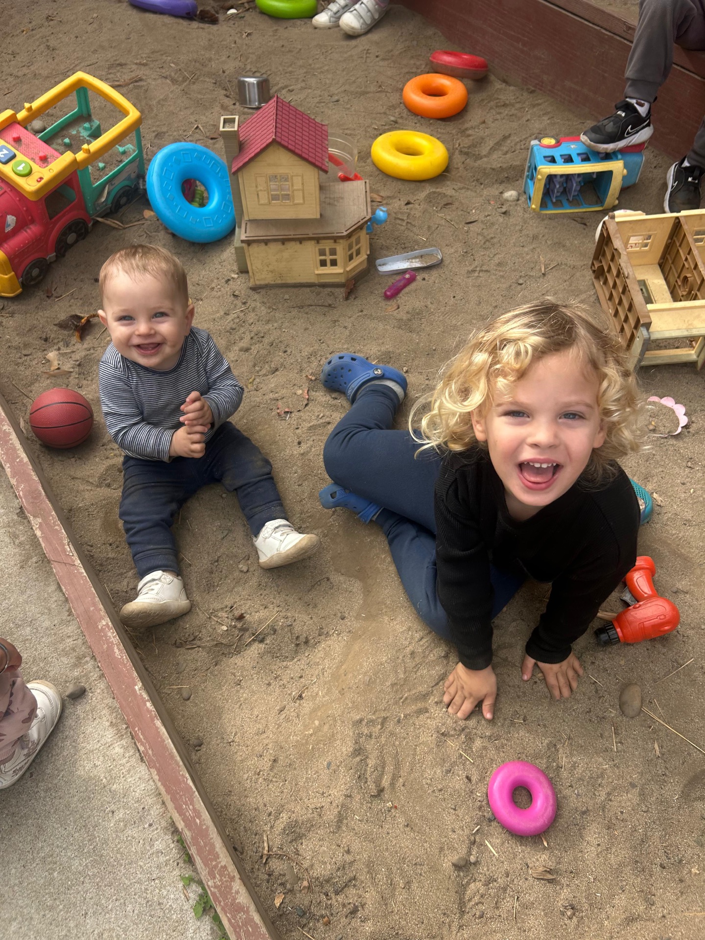 Outdoor daycare play area at Little Explorer Family Childcare in San Jose