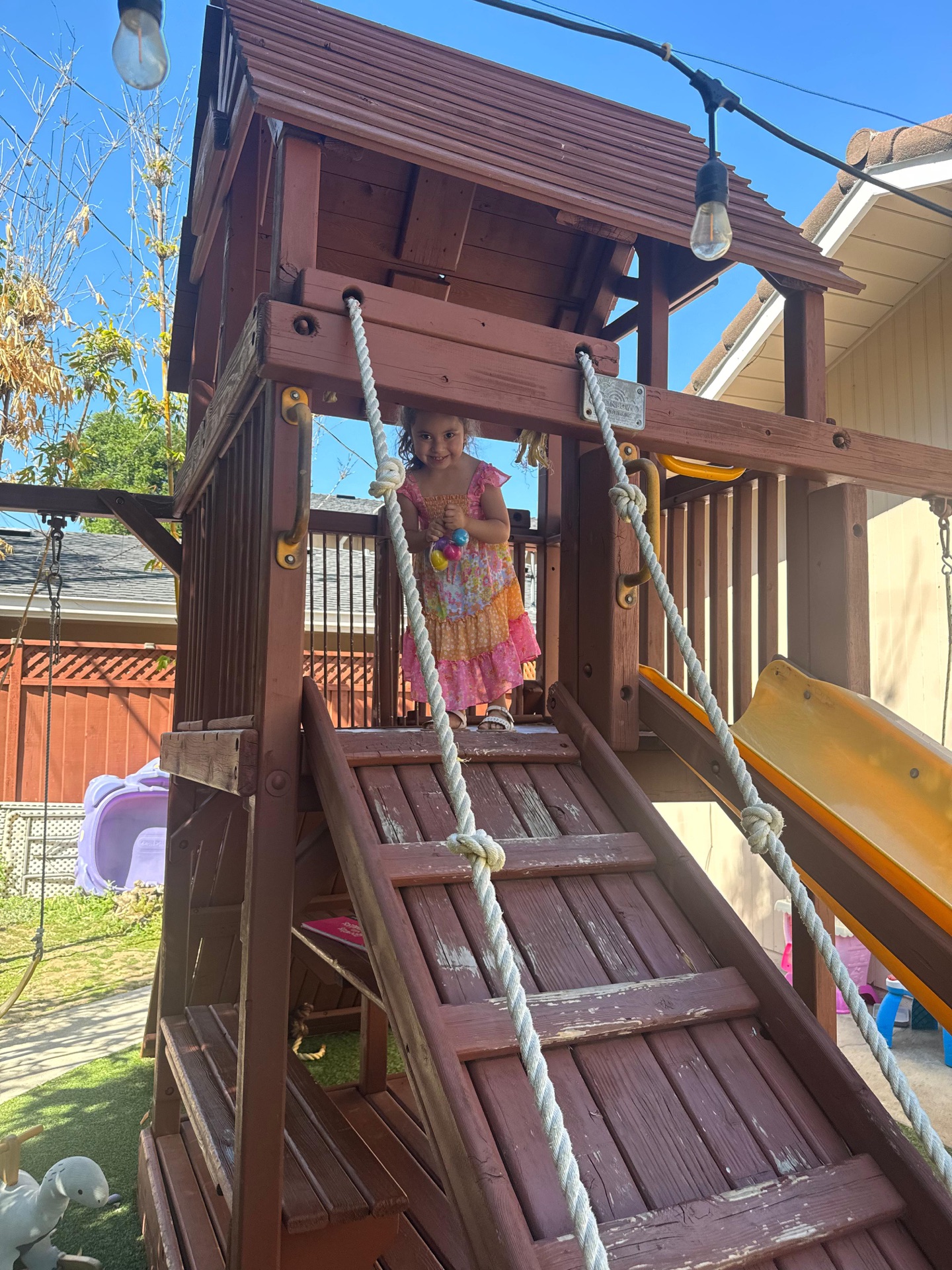 Play and activity area at Little Explorer Family Childcare in San Jose